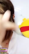 【国产馆】短发漂亮妹子白衣裙子床上跳弹震动道具JJ抽插自慰呻吟诱惑