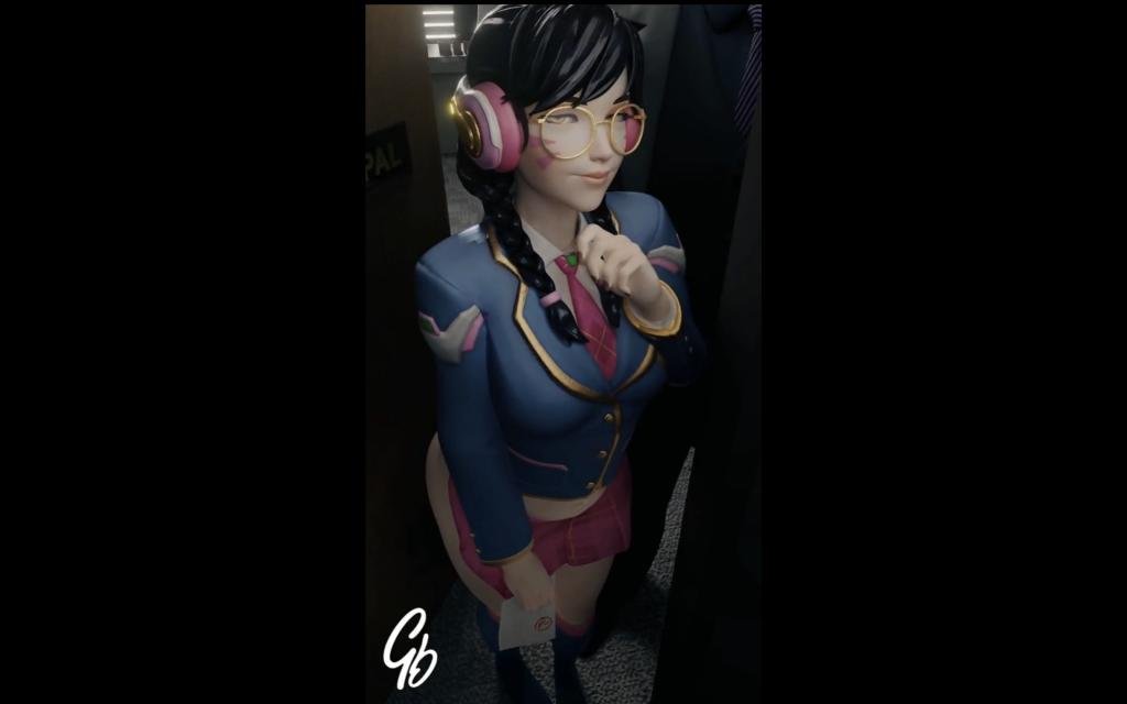3DDva学园：淫乱女学生的多人授课诱惑