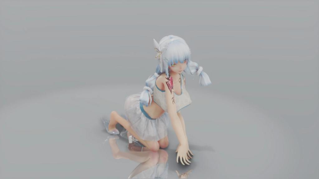 MMD15JK 极品巨乳JK被当性玩具狂操 HK416